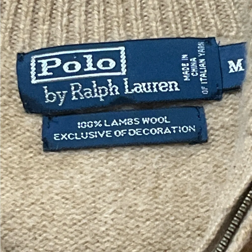 Ralph Lauren Cream Lambswool Sweater